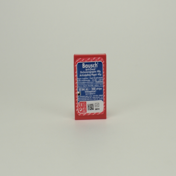 Occlusionspapier rot/blau BK 63  200Bl