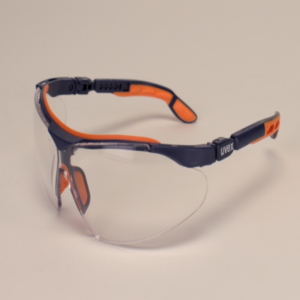 Schutzbrille Uvex I-VO blau/orange