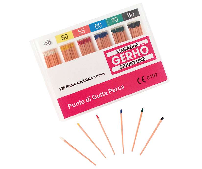 Gutta-Percha Spitzen Gerhò 25 120St