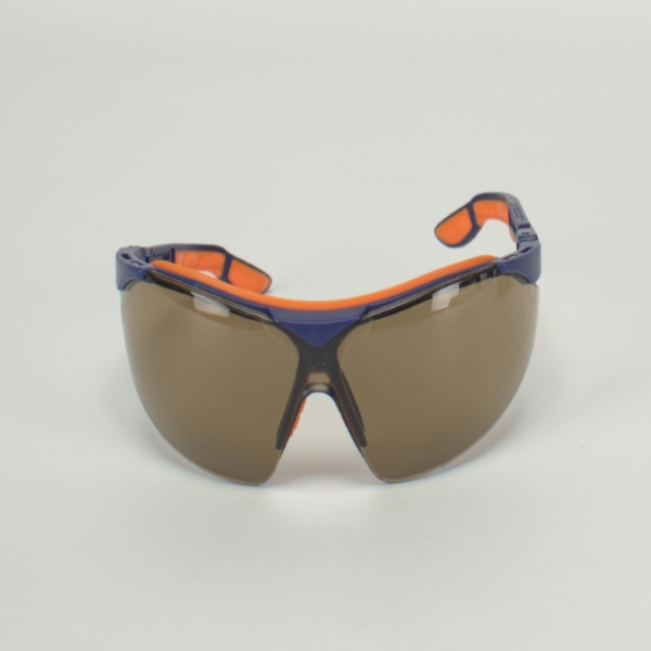 Schutzbrille Uvex I-VO "S" blau/orange