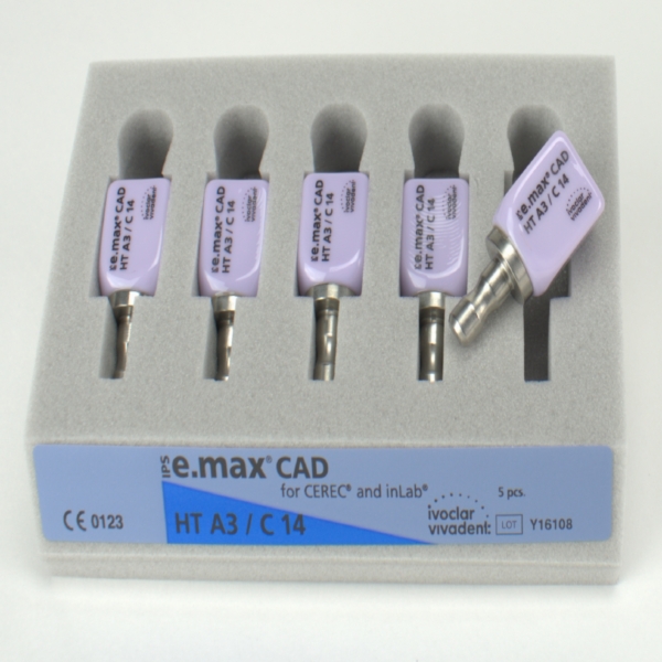 IPS e.max CAD Cer/inLab HT A3 C14 5St