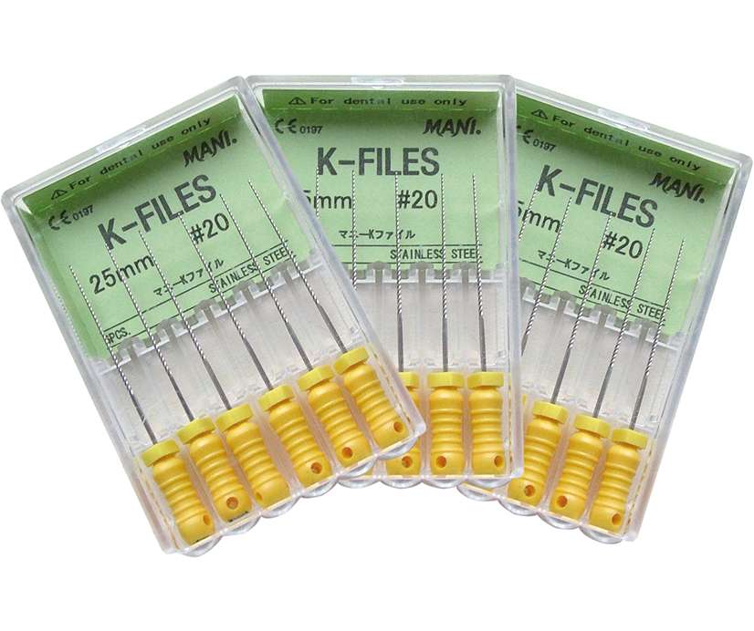 Mani K-Files 25mm 80 6 Stk