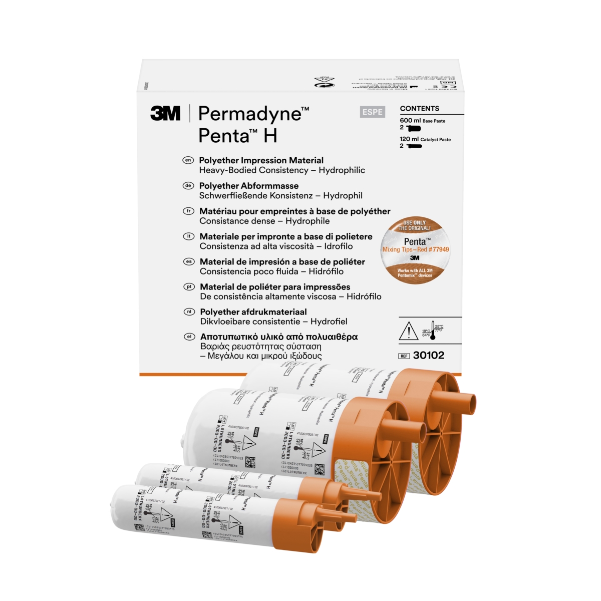 Permadyne Penta H Kit 2x300ml + 2x60ml
