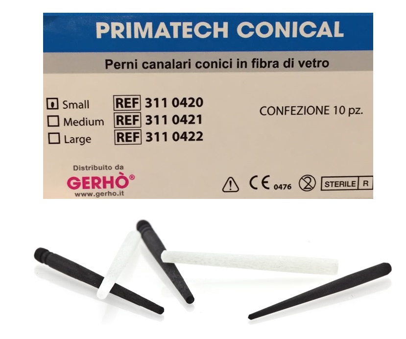 Glasfaserstifte Primatech Conical small 0,8mm 10Stk
