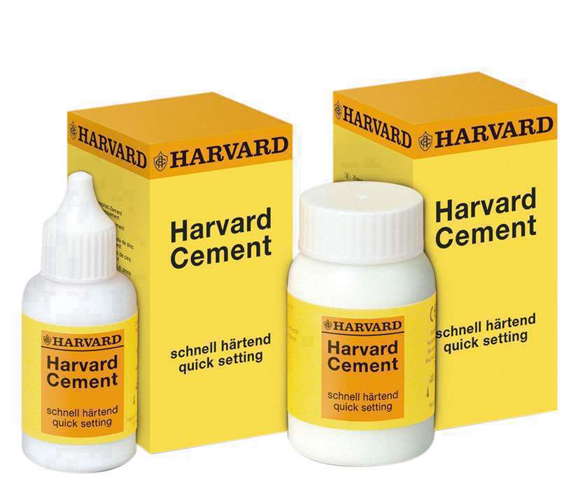 Harvard Cement schnellhärtend Farbe 4 Pulver 100g