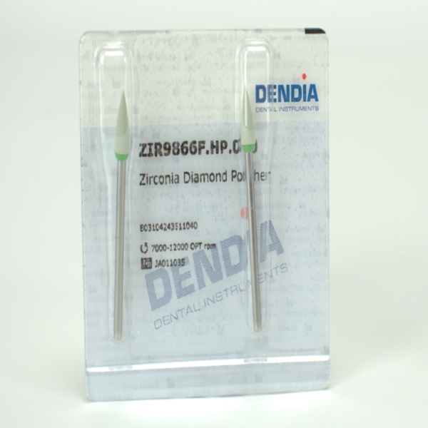 Polierer Zirkonoxid ZIR9866F.HP.040 2St